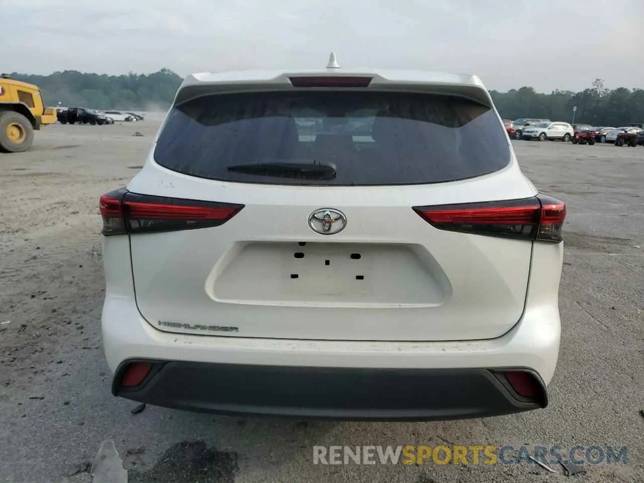 6 Photograph of a damaged car 5TDCZRAH2LS504059 TOYOTA HIGHLANDER 2020