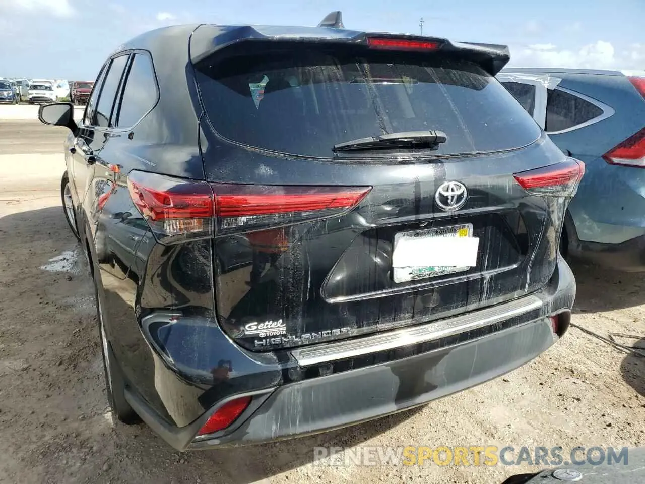 6 Фотография поврежденного автомобиля 5TDCZRAH4LS500630 TOYOTA HIGHLANDER 2020