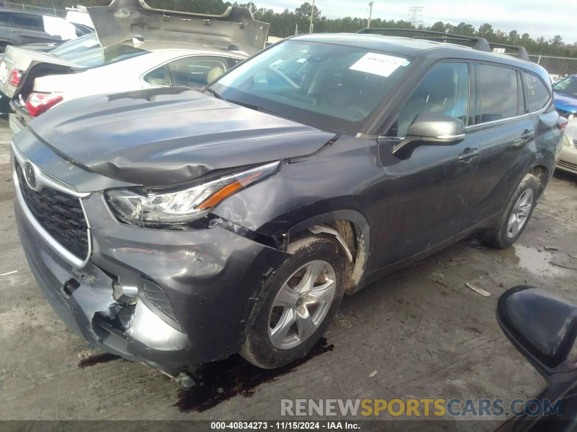17 Photograph of a damaged car 5TDCZRAH6LS506011 TOYOTA HIGHLANDER 2020