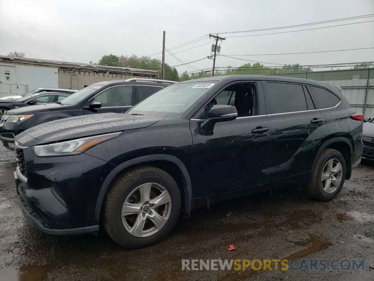 1 Фотография поврежденного автомобиля 5TDCZRBH2LS037465 TOYOTA HIGHLANDER 2020