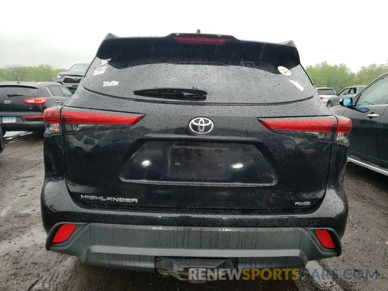 6 Фотография поврежденного автомобиля 5TDCZRBH2LS037465 TOYOTA HIGHLANDER 2020