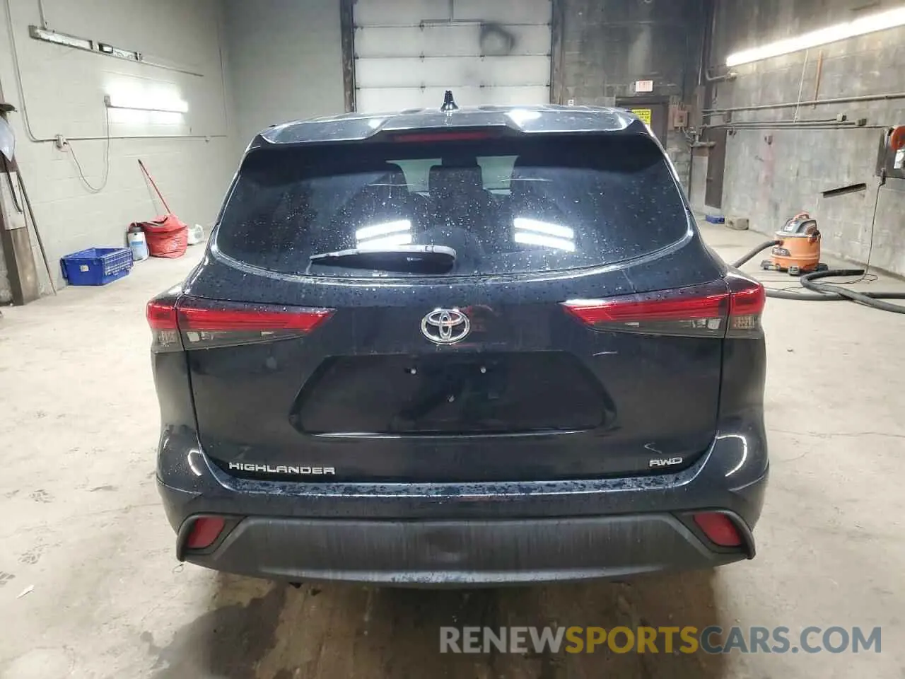 6 Фотография поврежденного автомобиля 5TDCZRBH8LS514044 TOYOTA HIGHLANDER 2020
