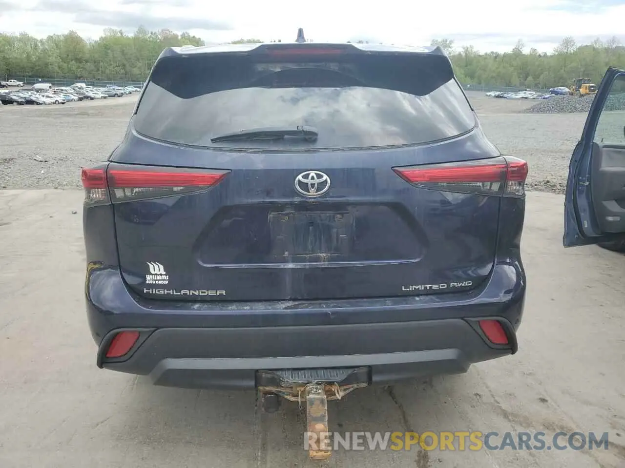6 Photograph of a damaged car 5TDDZRBH0LS024606 TOYOTA HIGHLANDER 2020
