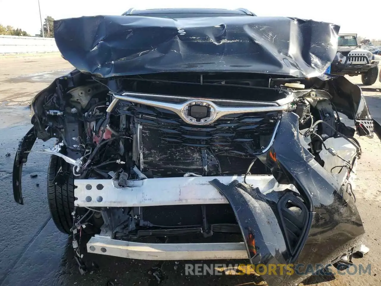 5 Photograph of a damaged car 5TDDZRBH1LS055833 TOYOTA HIGHLANDER 2020