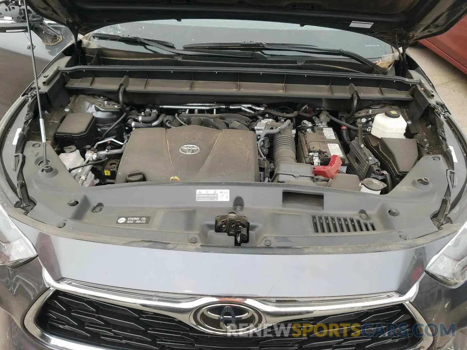 7 Photograph of a damaged car 5TDDZRBH4LS005072 TOYOTA HIGHLANDER 2020