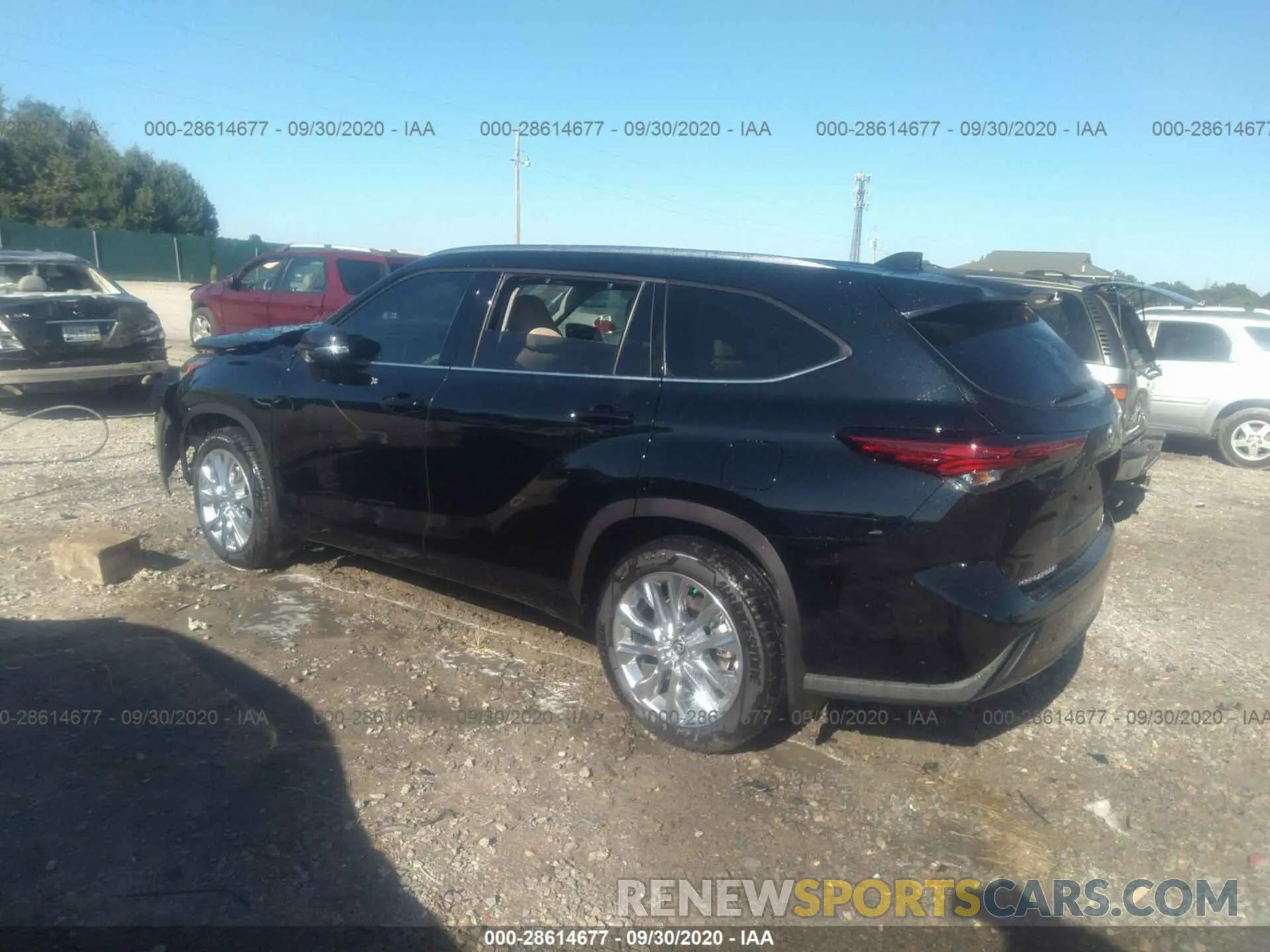 3 Photograph of a damaged car 5TDDZRBH4LS034376 TOYOTA HIGHLANDER 2020
