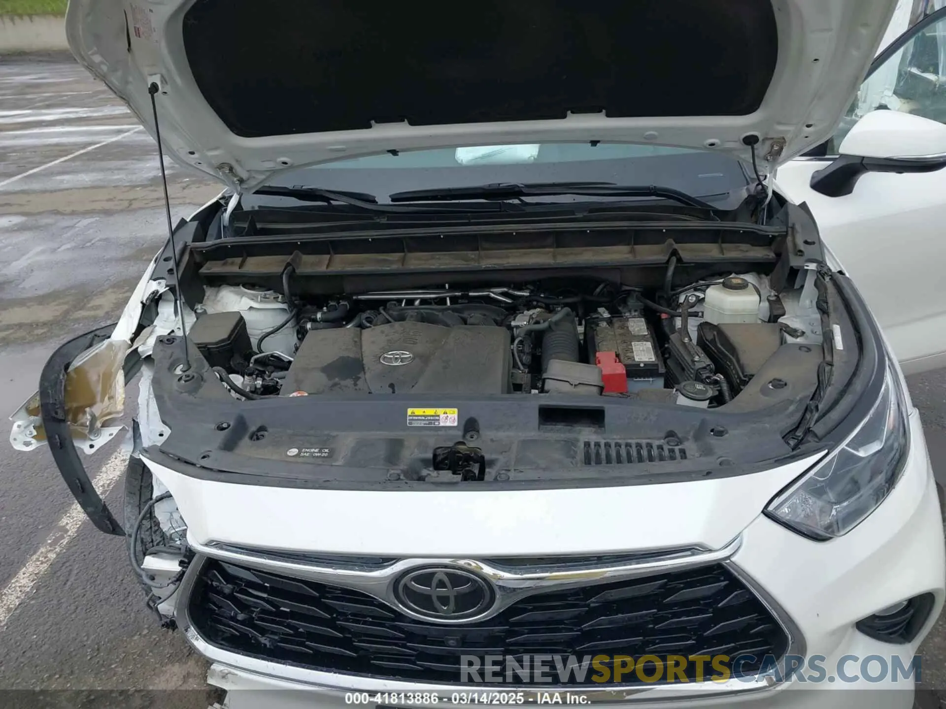 10 Photograph of a damaged car 5TDDZRBH4LS044504 TOYOTA HIGHLANDER 2020