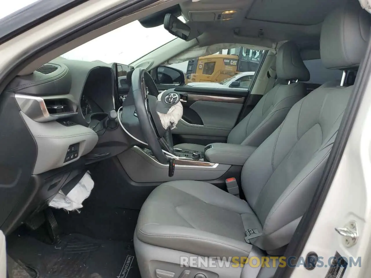 7 Фотография поврежденного автомобиля 5TDDZRBH5LS021488 TOYOTA HIGHLANDER 2020
