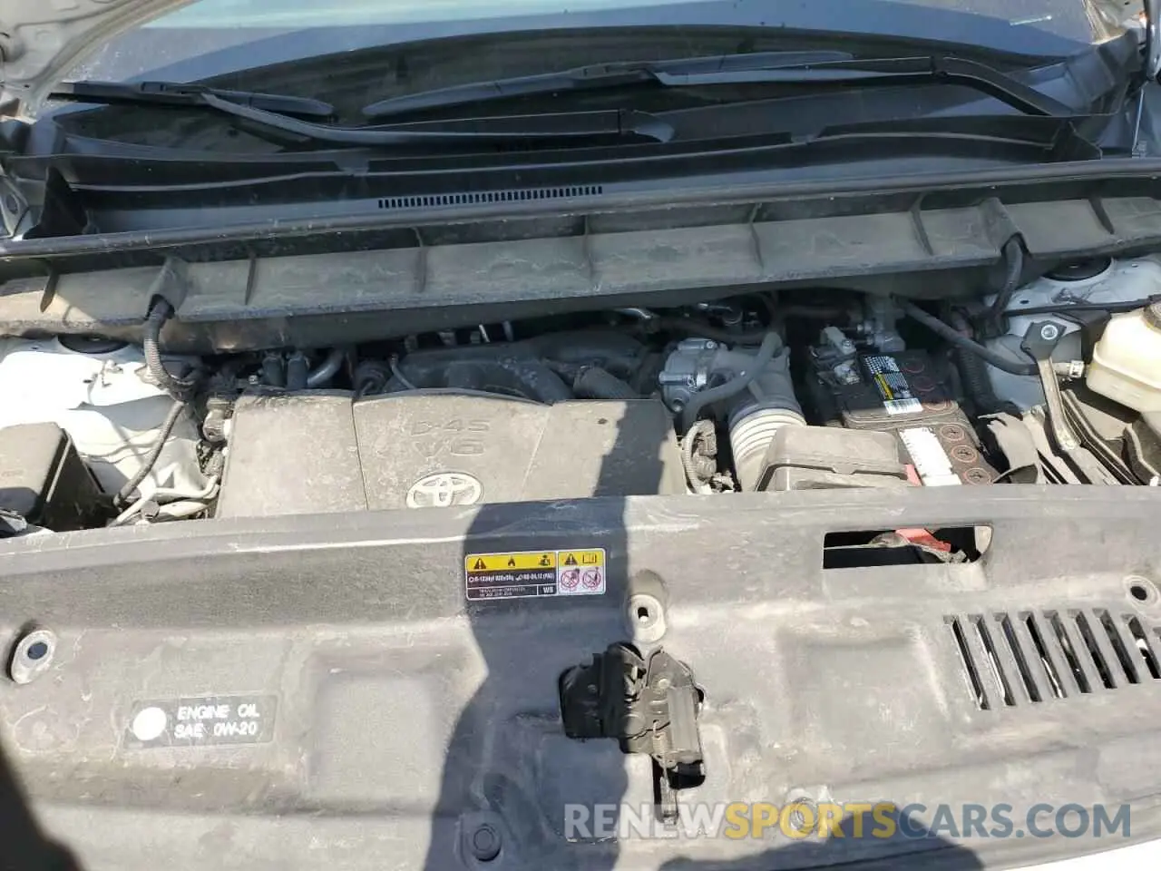 12 Фотография поврежденного автомобиля 5TDDZRBH5LS023273 TOYOTA HIGHLANDER 2020