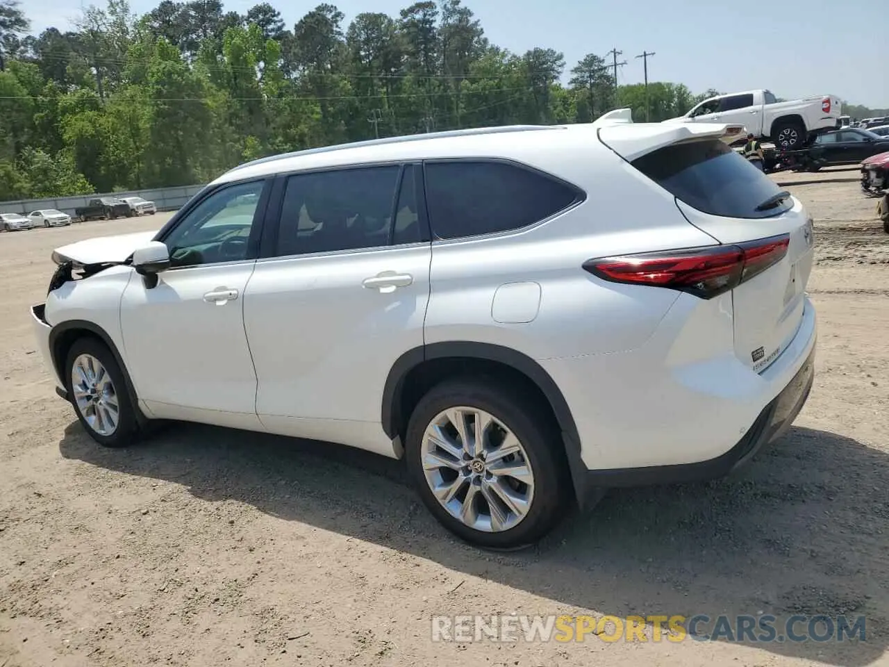 2 Фотография поврежденного автомобиля 5TDDZRBH5LS023273 TOYOTA HIGHLANDER 2020