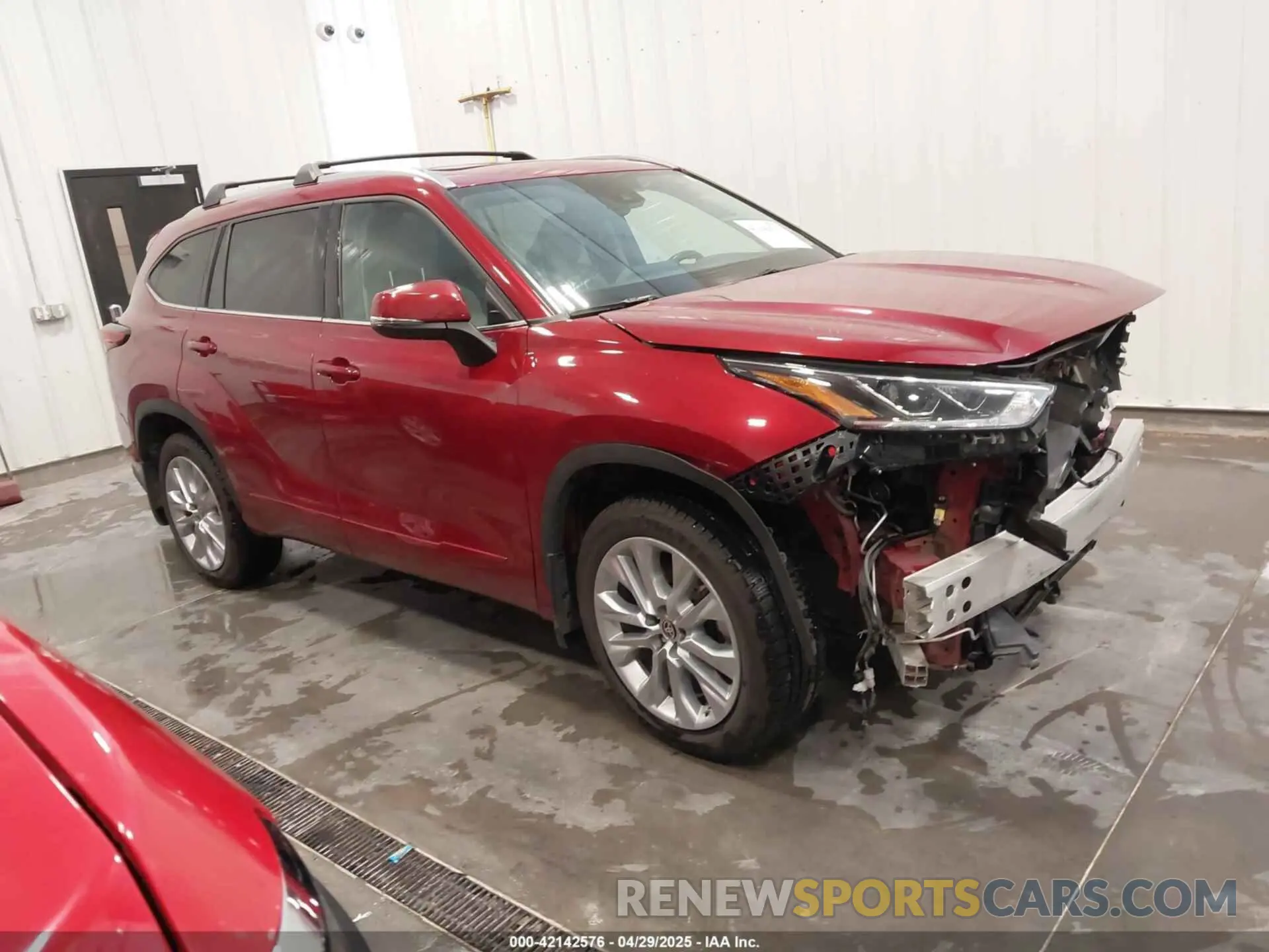 1 Фотография поврежденного автомобиля 5TDDZRBH6LS014713 TOYOTA HIGHLANDER 2020