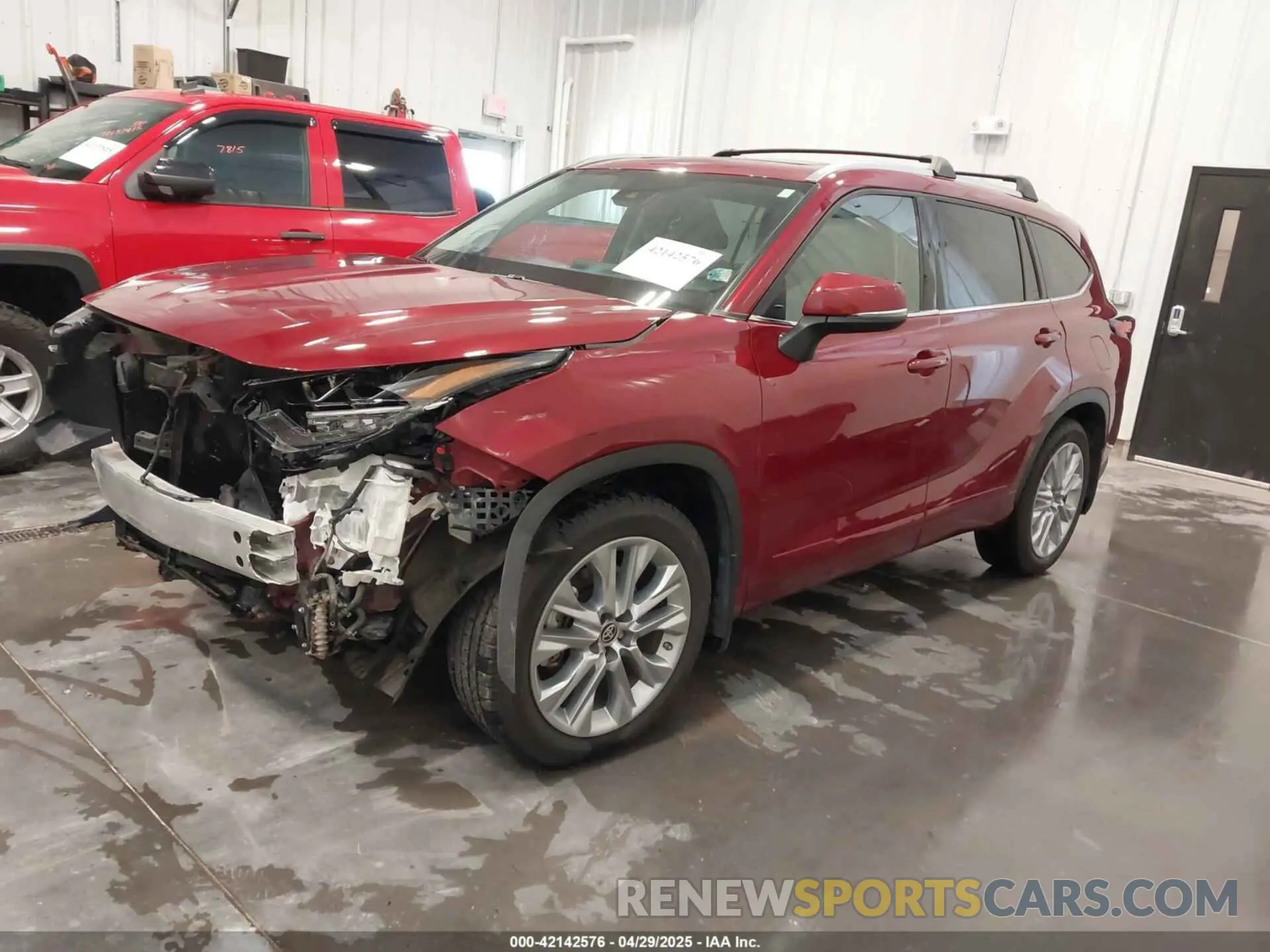 2 Фотография поврежденного автомобиля 5TDDZRBH6LS014713 TOYOTA HIGHLANDER 2020