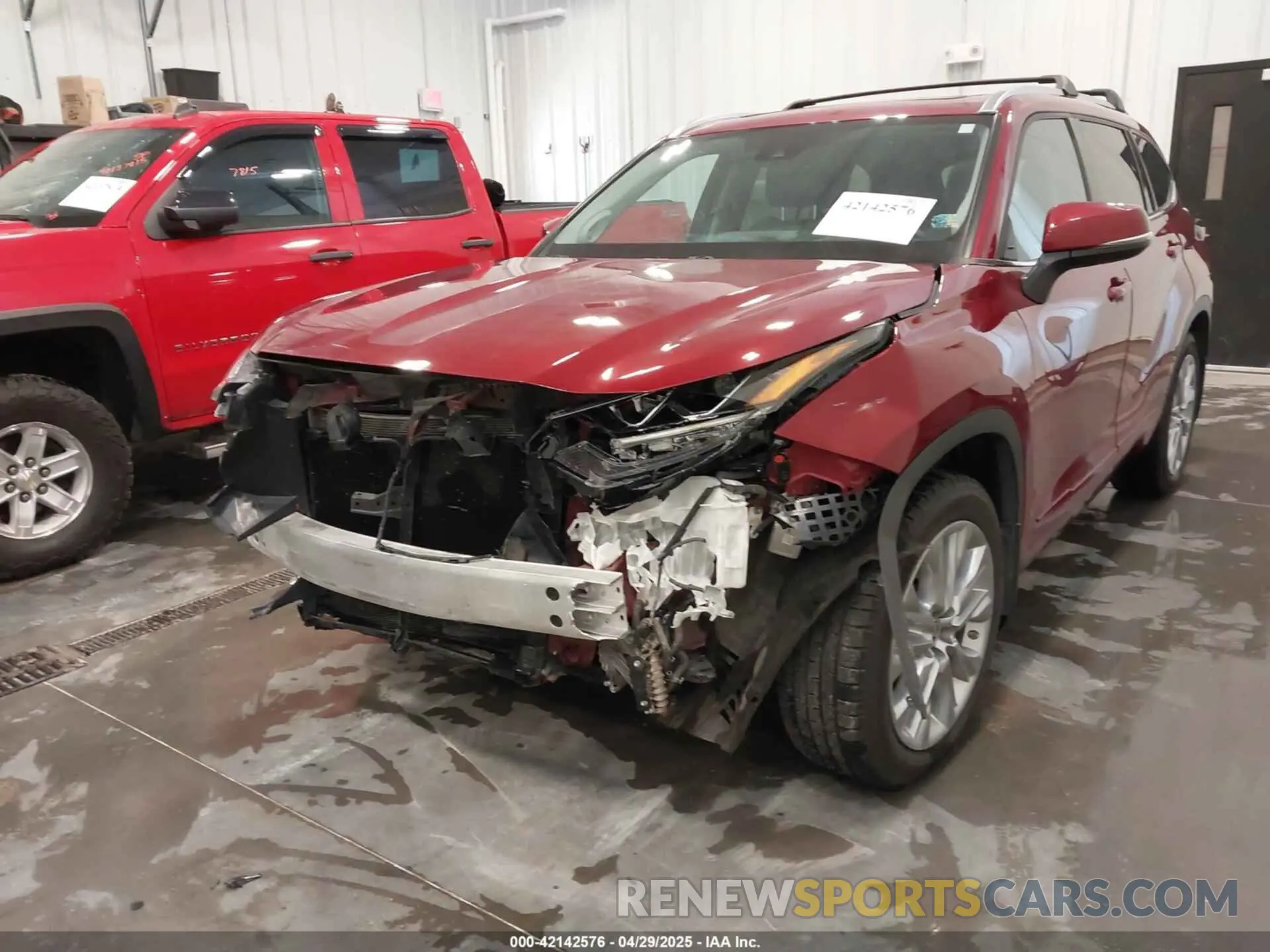 6 Фотография поврежденного автомобиля 5TDDZRBH6LS014713 TOYOTA HIGHLANDER 2020