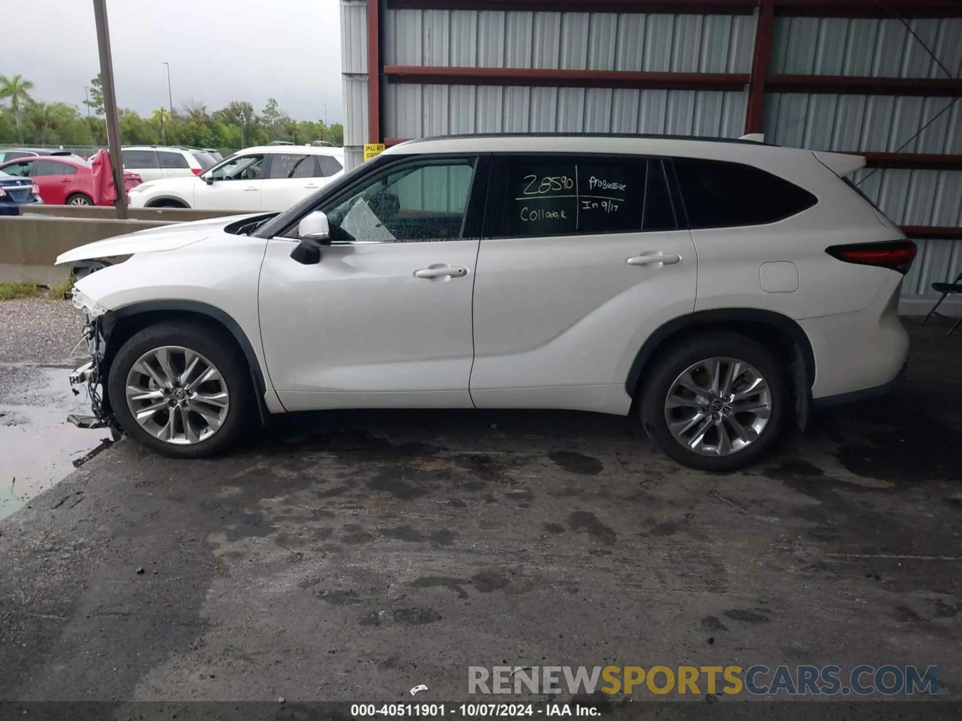 14 Photograph of a damaged car 5TDDZRBH6LS026988 TOYOTA HIGHLANDER 2020