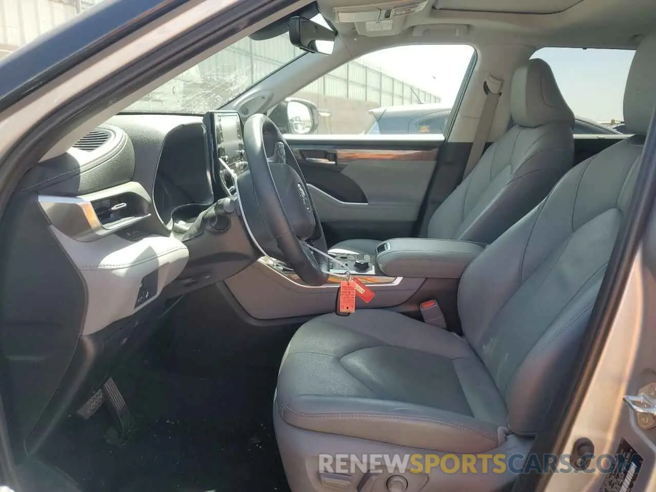 7 Фотография поврежденного автомобиля 5TDDZRBH7LS012162 TOYOTA HIGHLANDER 2020