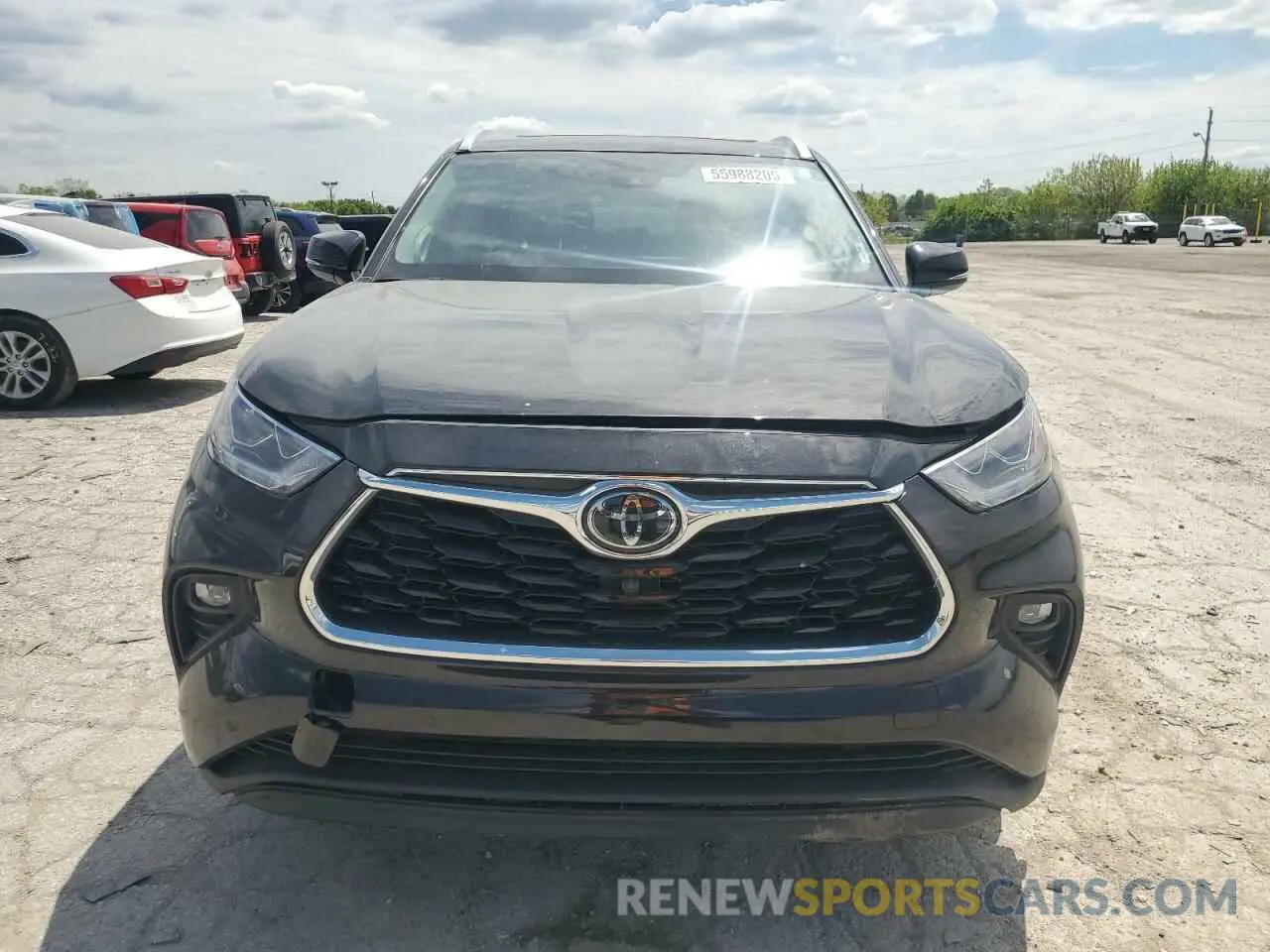 5 Photograph of a damaged car 5TDDZRBH8LS004782 TOYOTA HIGHLANDER 2020