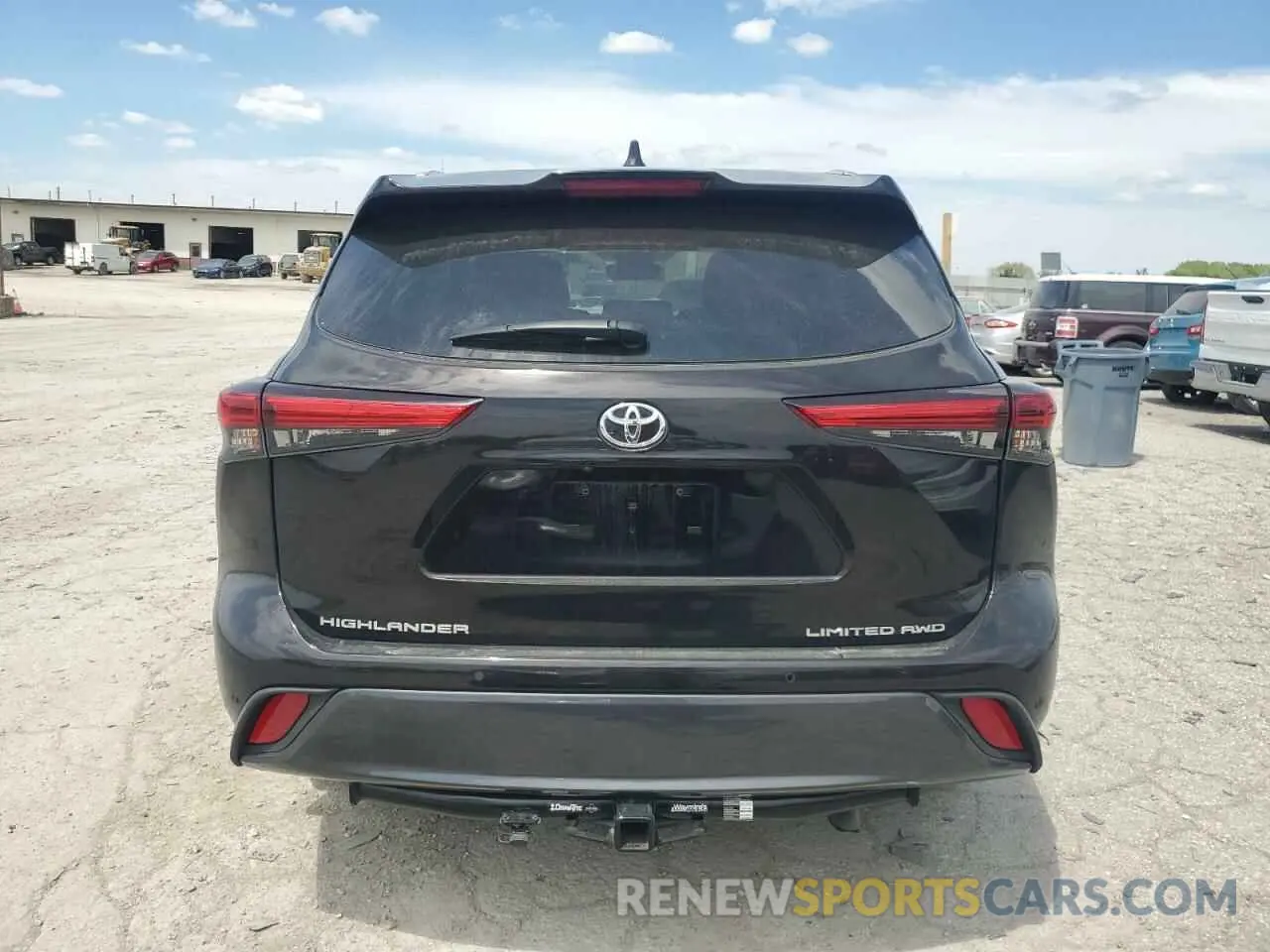 6 Photograph of a damaged car 5TDDZRBH8LS004782 TOYOTA HIGHLANDER 2020