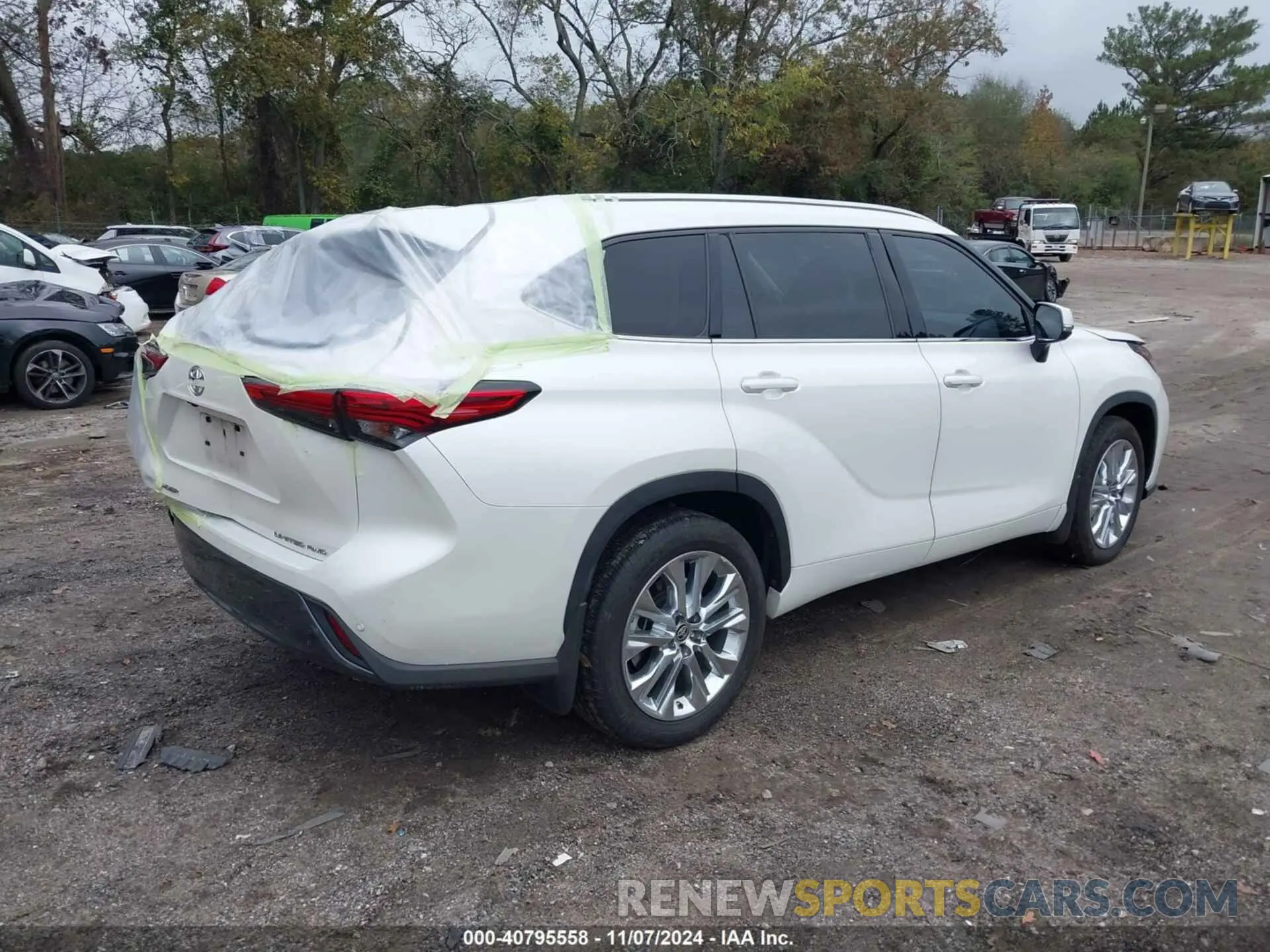 4 Фотография поврежденного автомобиля 5TDDZRBH8LS045526 TOYOTA HIGHLANDER 2020