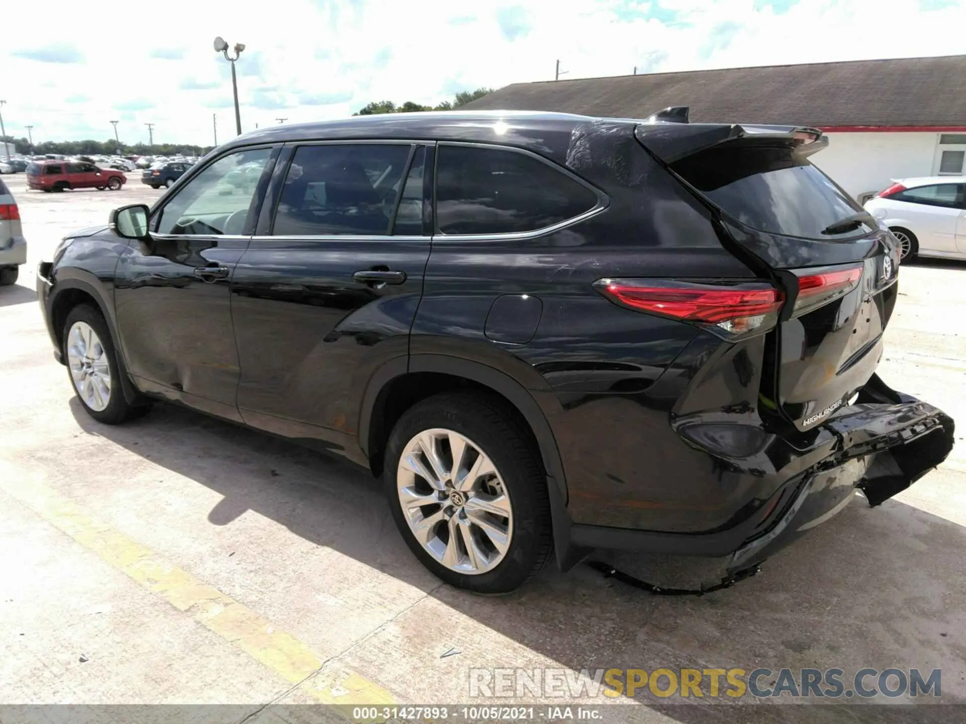 3 Photograph of a damaged car 5TDDZRBH9LS038939 TOYOTA HIGHLANDER 2020