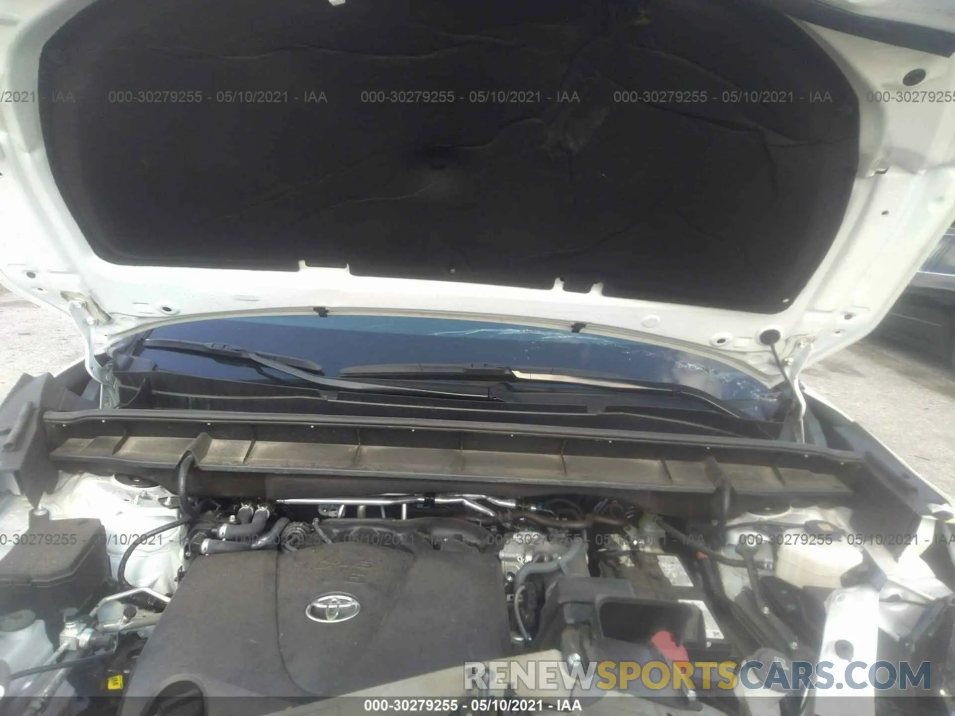 10 Photograph of a damaged car 5TDDZRBHXLS012429 TOYOTA HIGHLANDER 2020