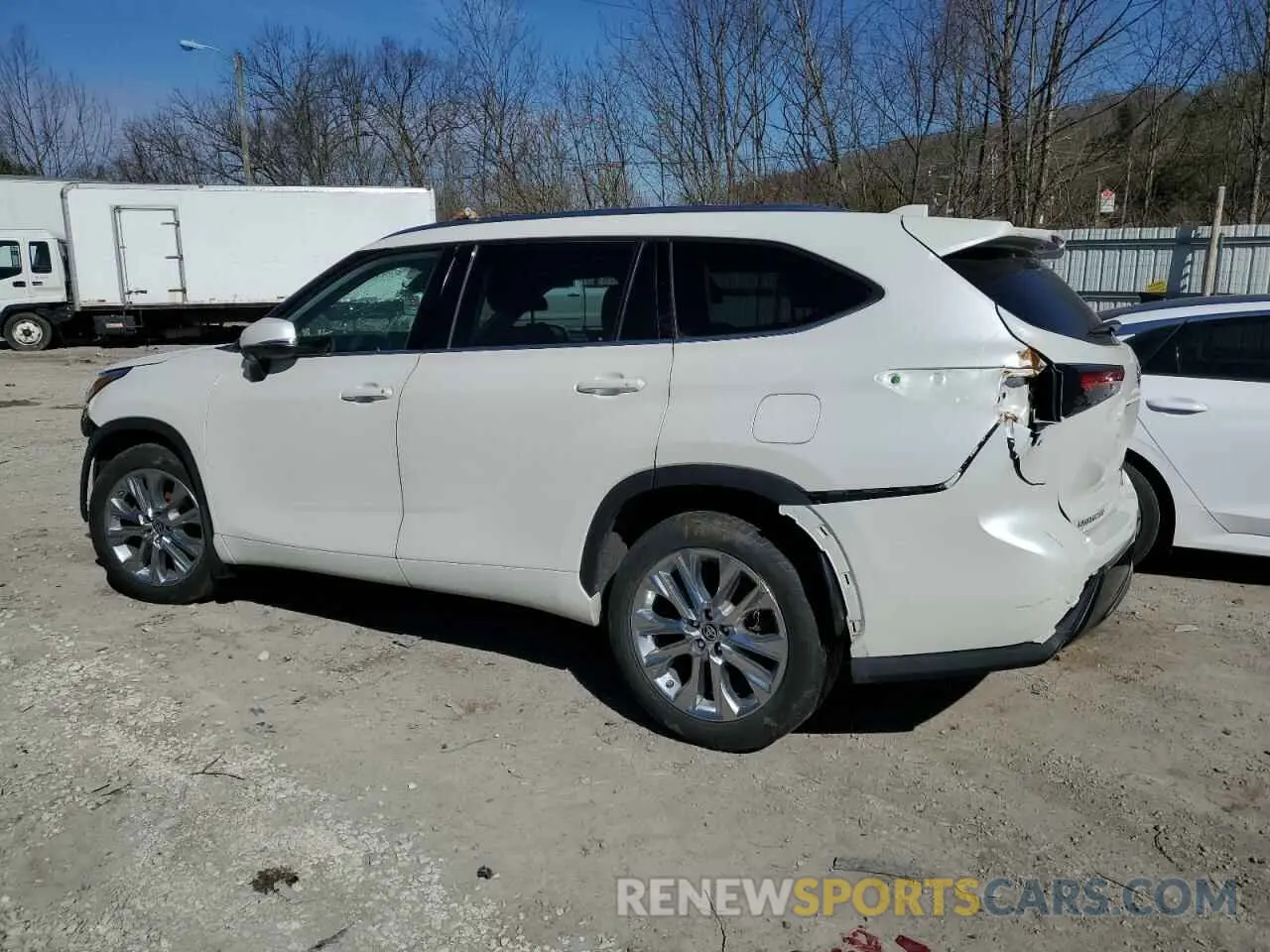 2 Photograph of a damaged car 5TDDZRBHXLS053983 TOYOTA HIGHLANDER 2020