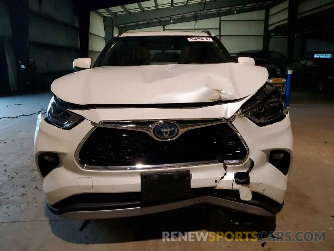 5 Фотография поврежденного автомобиля 5TDEBRCH7LS003520 TOYOTA HIGHLANDER 2020