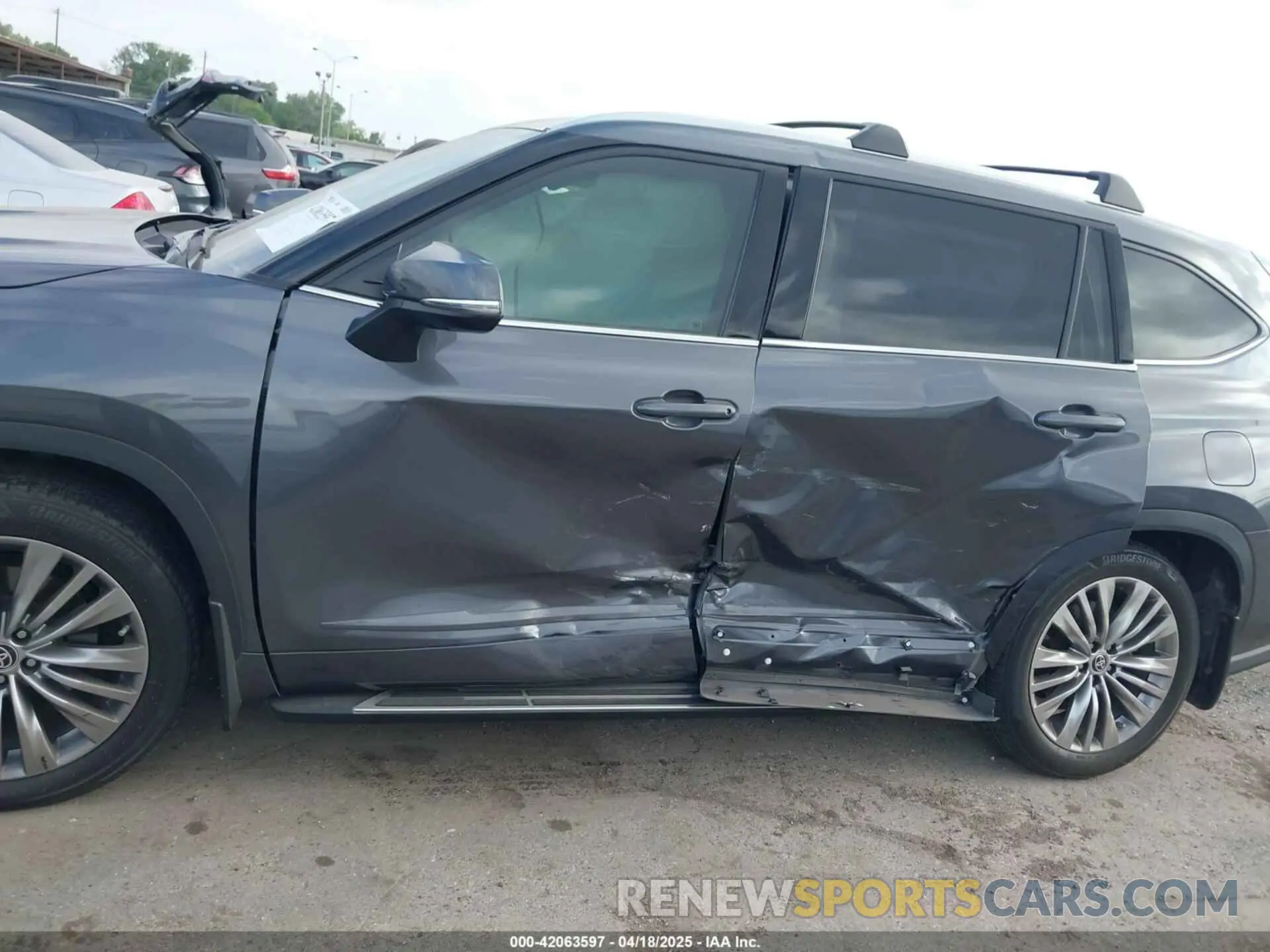 6 Фотография поврежденного автомобиля 5TDFZRAH4LS024733 TOYOTA HIGHLANDER 2020
