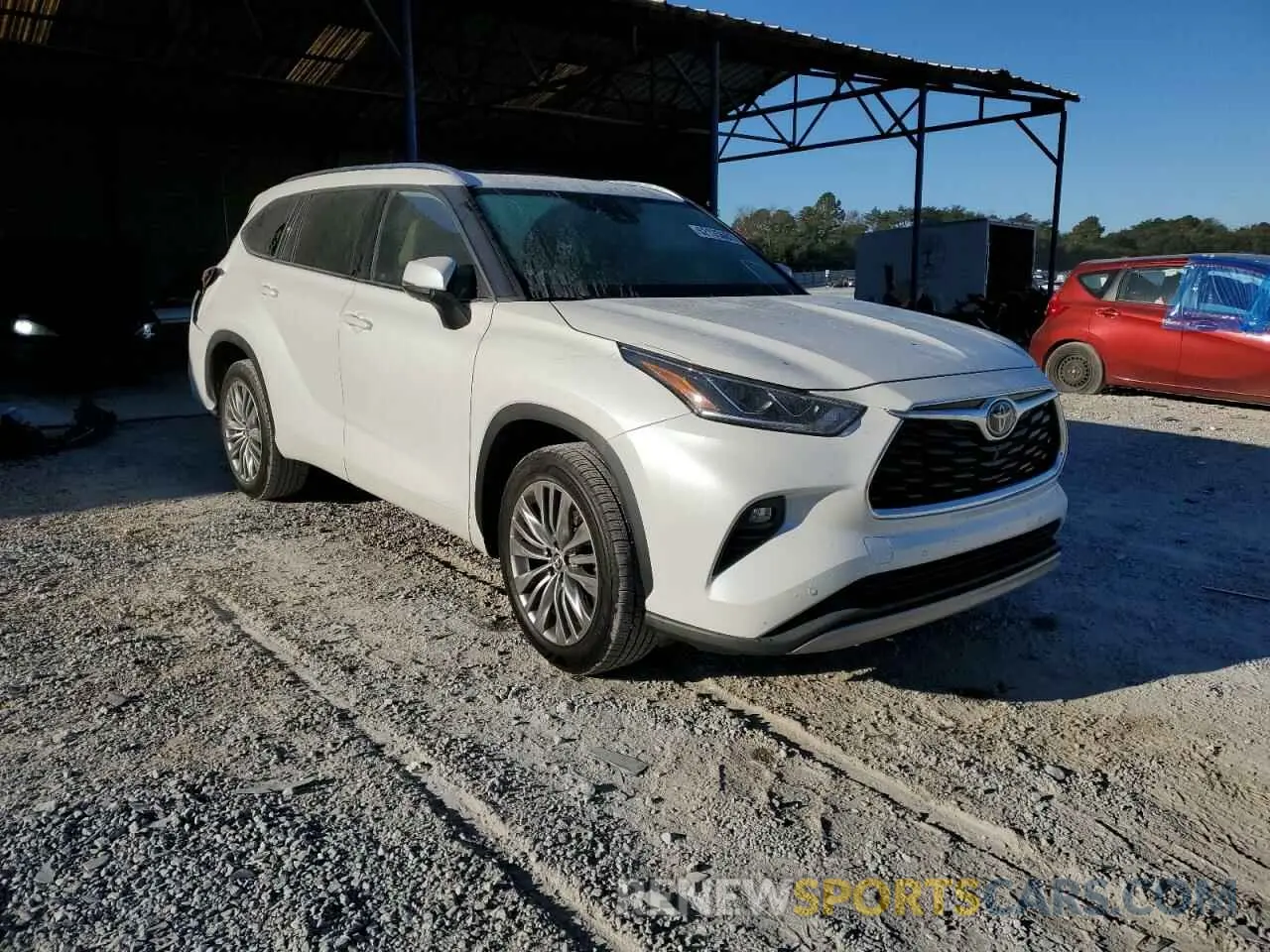 1 Фотография поврежденного автомобиля 5TDFZRAH6LS019145 TOYOTA HIGHLANDER 2020