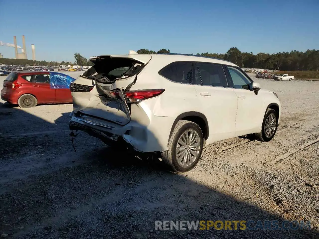 4 Фотография поврежденного автомобиля 5TDFZRAH6LS019145 TOYOTA HIGHLANDER 2020
