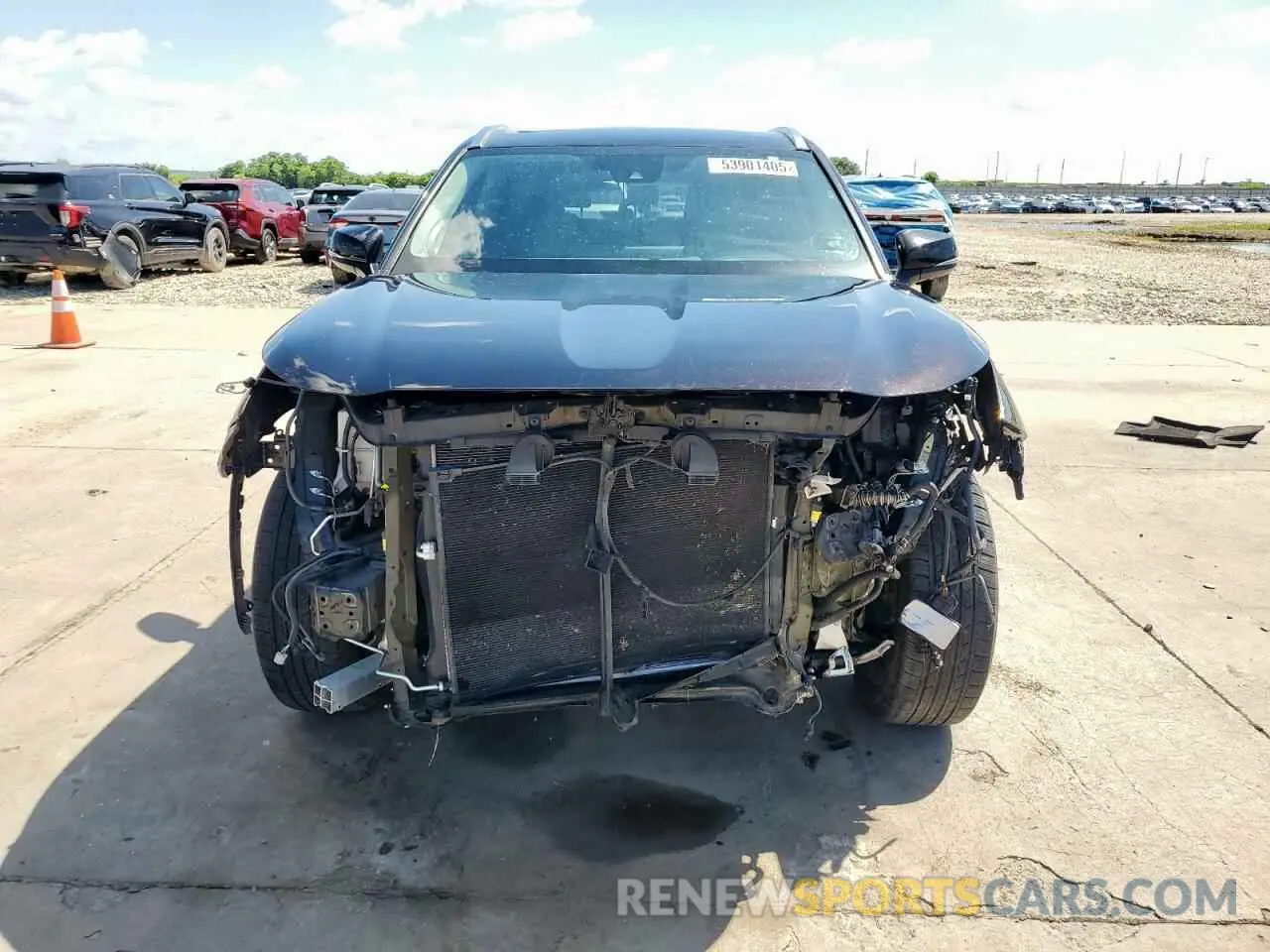5 Фотография поврежденного автомобиля 5TDFZRAH7LS027559 TOYOTA HIGHLANDER 2020