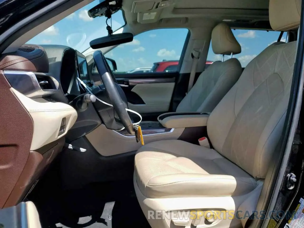 7 Фотография поврежденного автомобиля 5TDFZRAH7LS027559 TOYOTA HIGHLANDER 2020