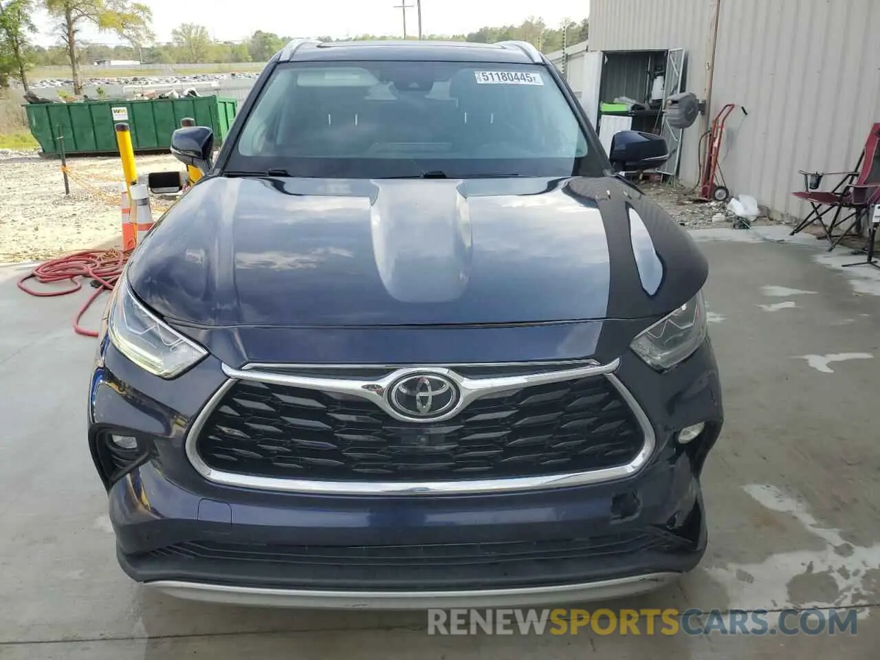 5 Photograph of a damaged car 5TDFZRAH8LS021849 TOYOTA HIGHLANDER 2020