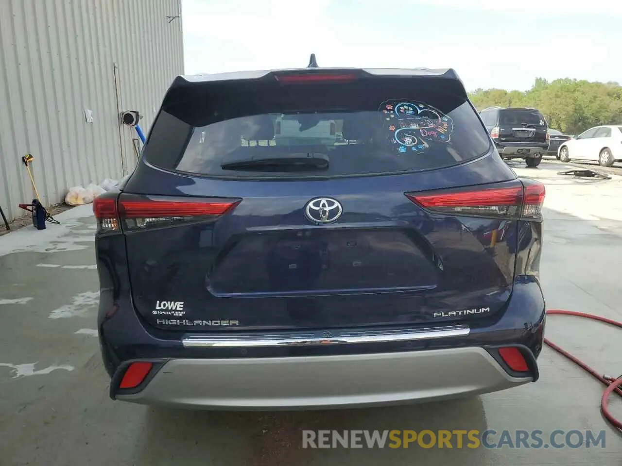 6 Photograph of a damaged car 5TDFZRAH8LS021849 TOYOTA HIGHLANDER 2020