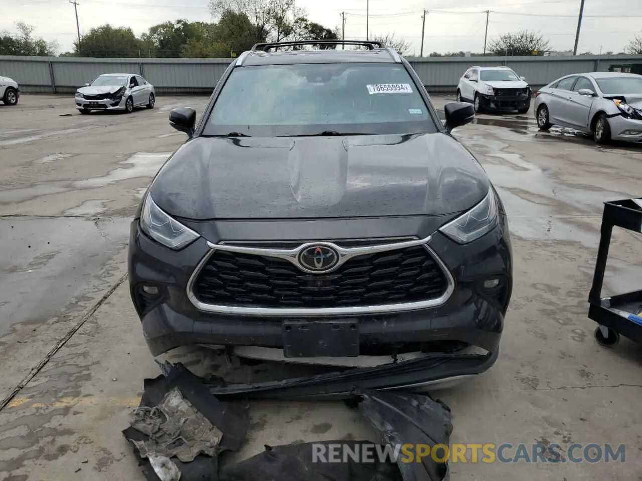 5 Photograph of a damaged car 5TDFZRBH1LS028804 TOYOTA HIGHLANDER 2020