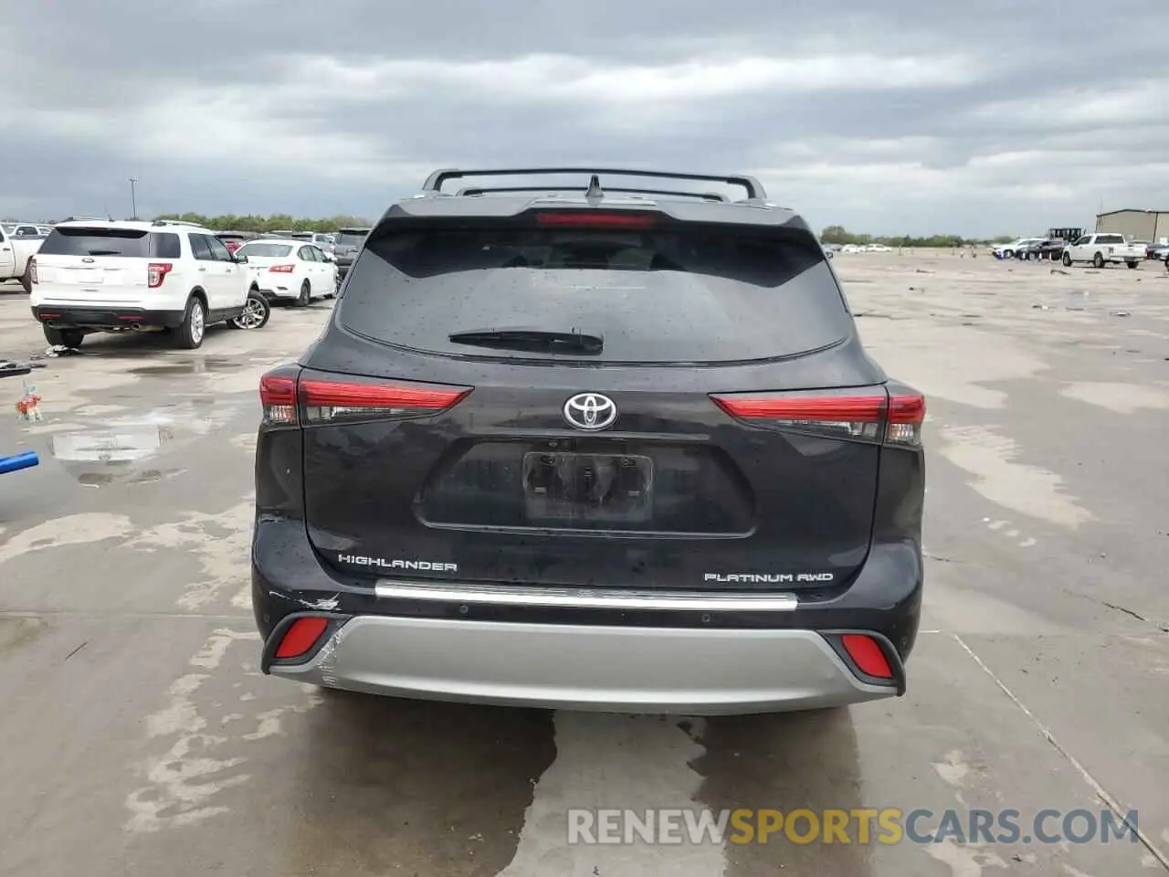 6 Photograph of a damaged car 5TDFZRBH1LS028804 TOYOTA HIGHLANDER 2020