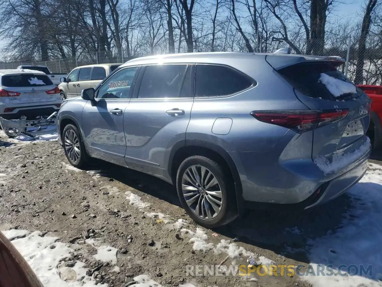 2 Фотография поврежденного автомобиля 5TDFZRBH1LS032397 TOYOTA HIGHLANDER 2020