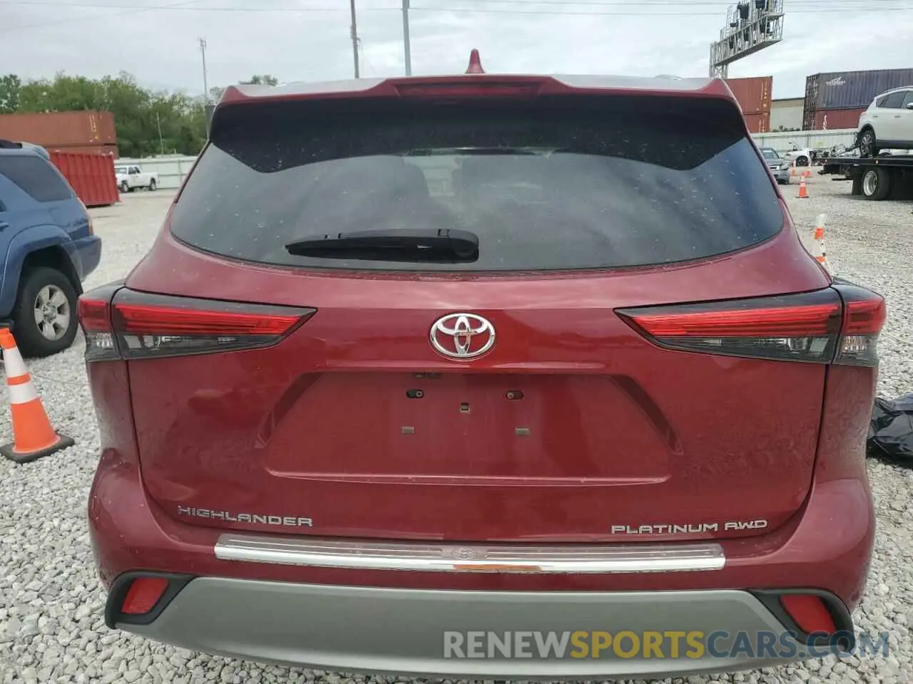 6 Фотография поврежденного автомобиля 5TDFZRBH5LS022424 TOYOTA HIGHLANDER 2020