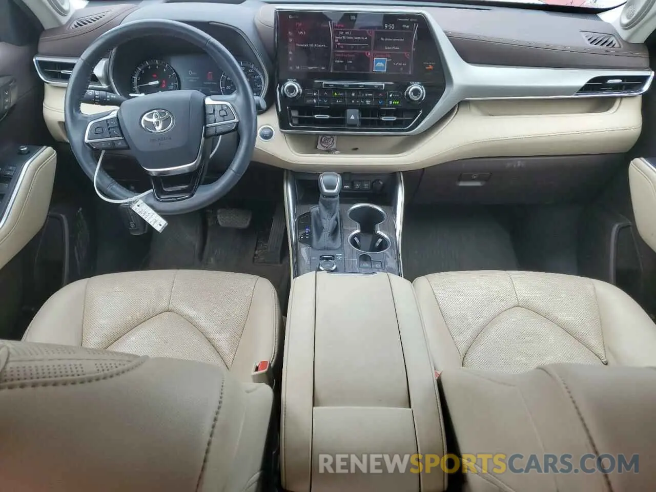8 Фотография поврежденного автомобиля 5TDFZRBH5LS022424 TOYOTA HIGHLANDER 2020