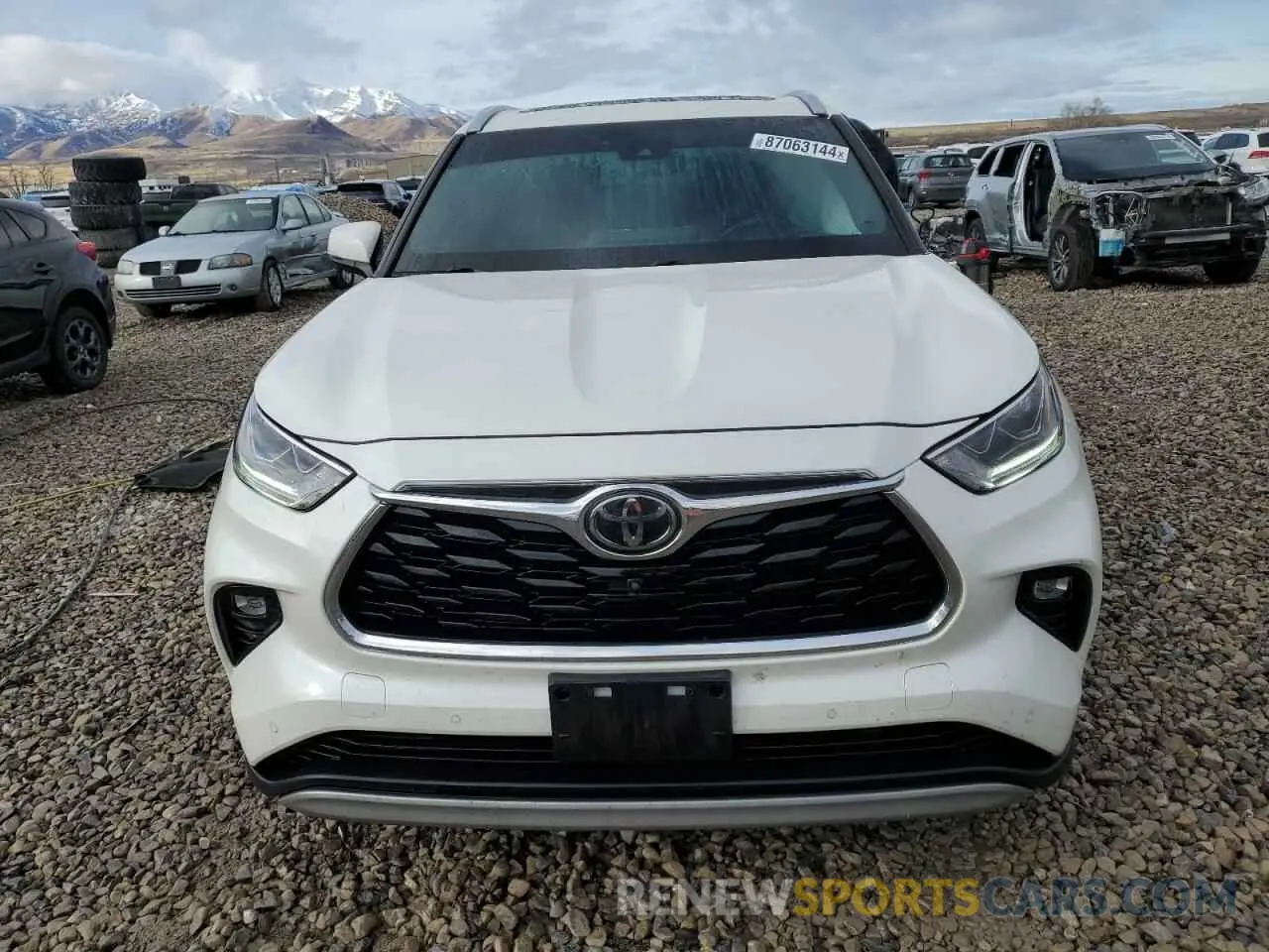 5 Фотография поврежденного автомобиля 5TDFZRBH8LS005035 TOYOTA HIGHLANDER 2020