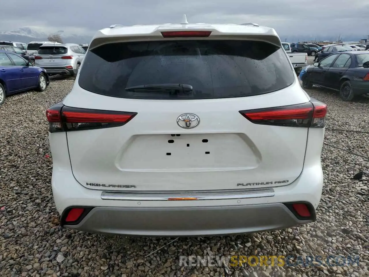 6 Фотография поврежденного автомобиля 5TDFZRBH8LS005035 TOYOTA HIGHLANDER 2020