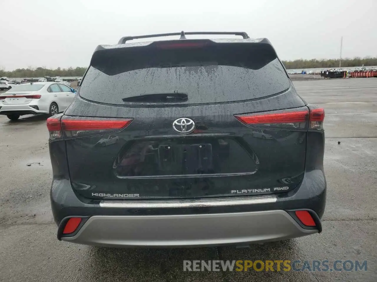 6 Photograph of a damaged car 5TDFZRBH9LS018733 TOYOTA HIGHLANDER 2020