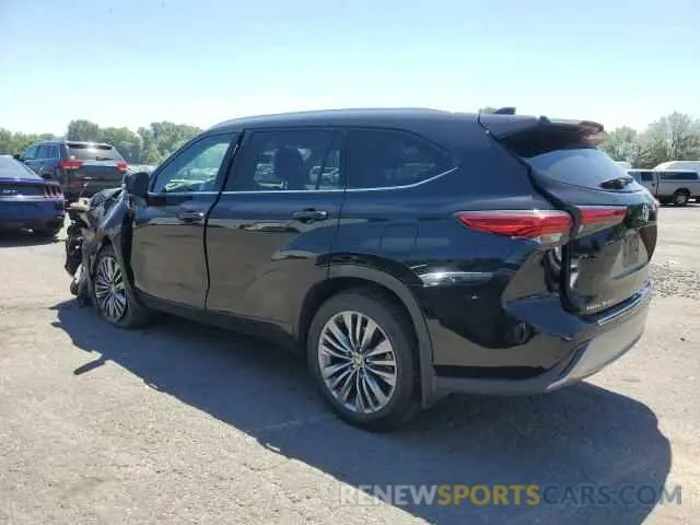 2 Photograph of a damaged car 5TDFZRBH9LS027142 TOYOTA HIGHLANDER 2020