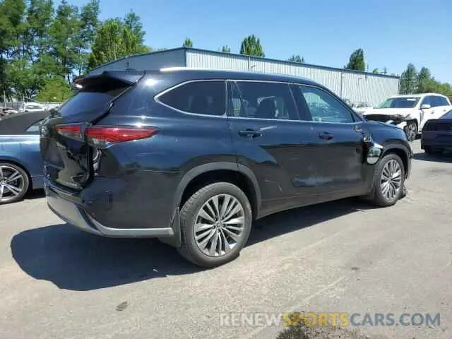 3 Photograph of a damaged car 5TDFZRBH9LS027142 TOYOTA HIGHLANDER 2020