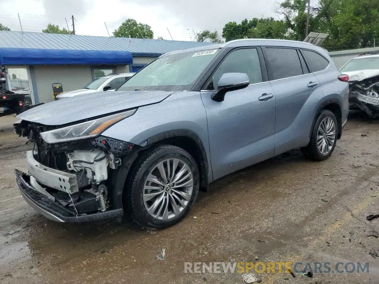 1 Фотография поврежденного автомобиля 5TDFZRBH9LS050744 TOYOTA HIGHLANDER 2020