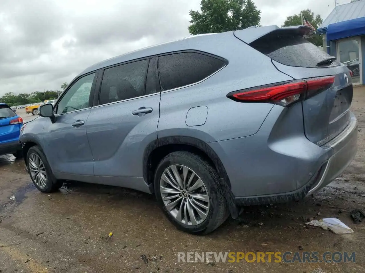 2 Фотография поврежденного автомобиля 5TDFZRBH9LS050744 TOYOTA HIGHLANDER 2020