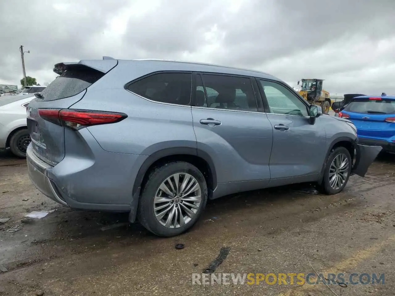 3 Фотография поврежденного автомобиля 5TDFZRBH9LS050744 TOYOTA HIGHLANDER 2020