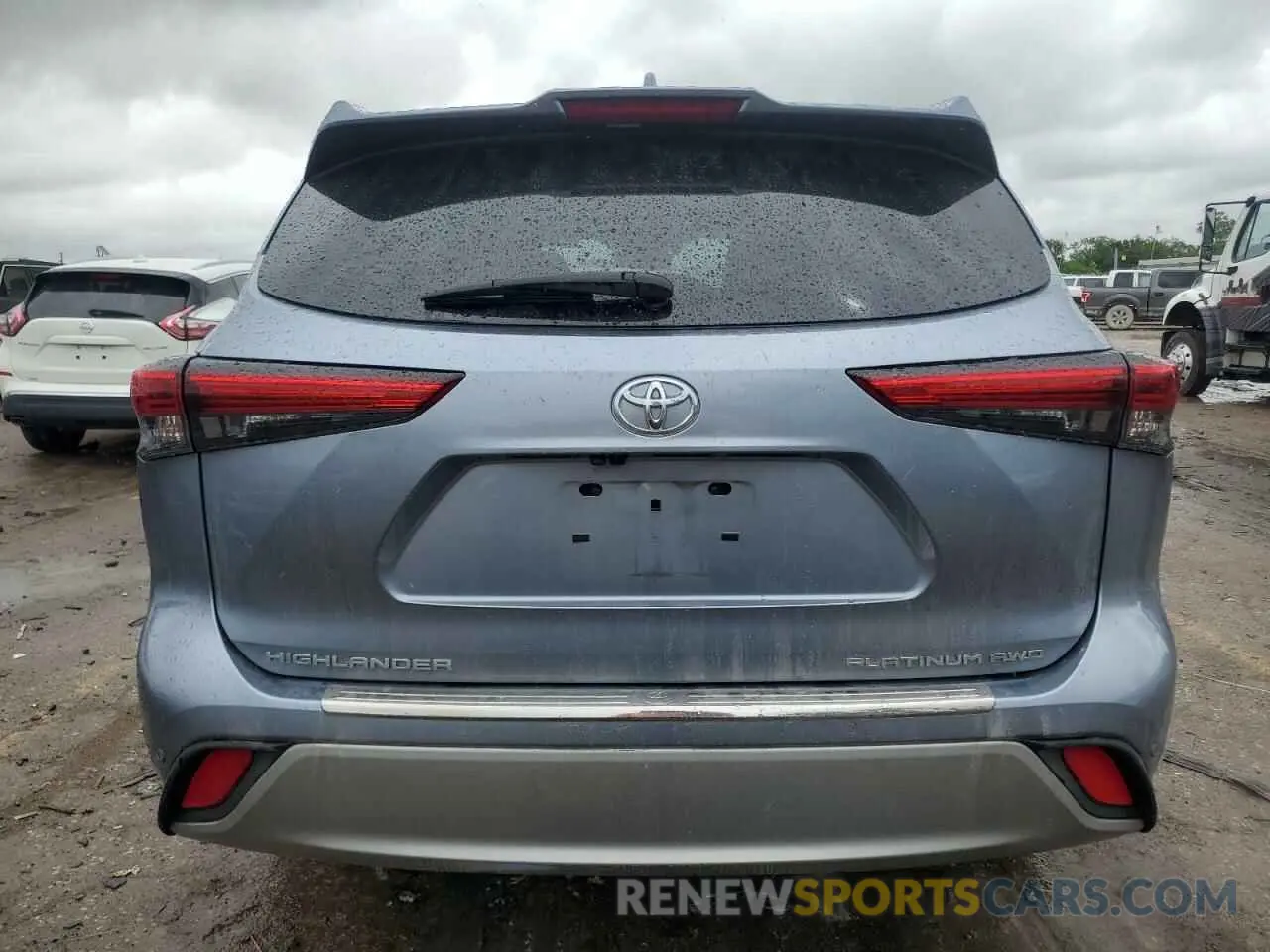 6 Фотография поврежденного автомобиля 5TDFZRBH9LS050744 TOYOTA HIGHLANDER 2020