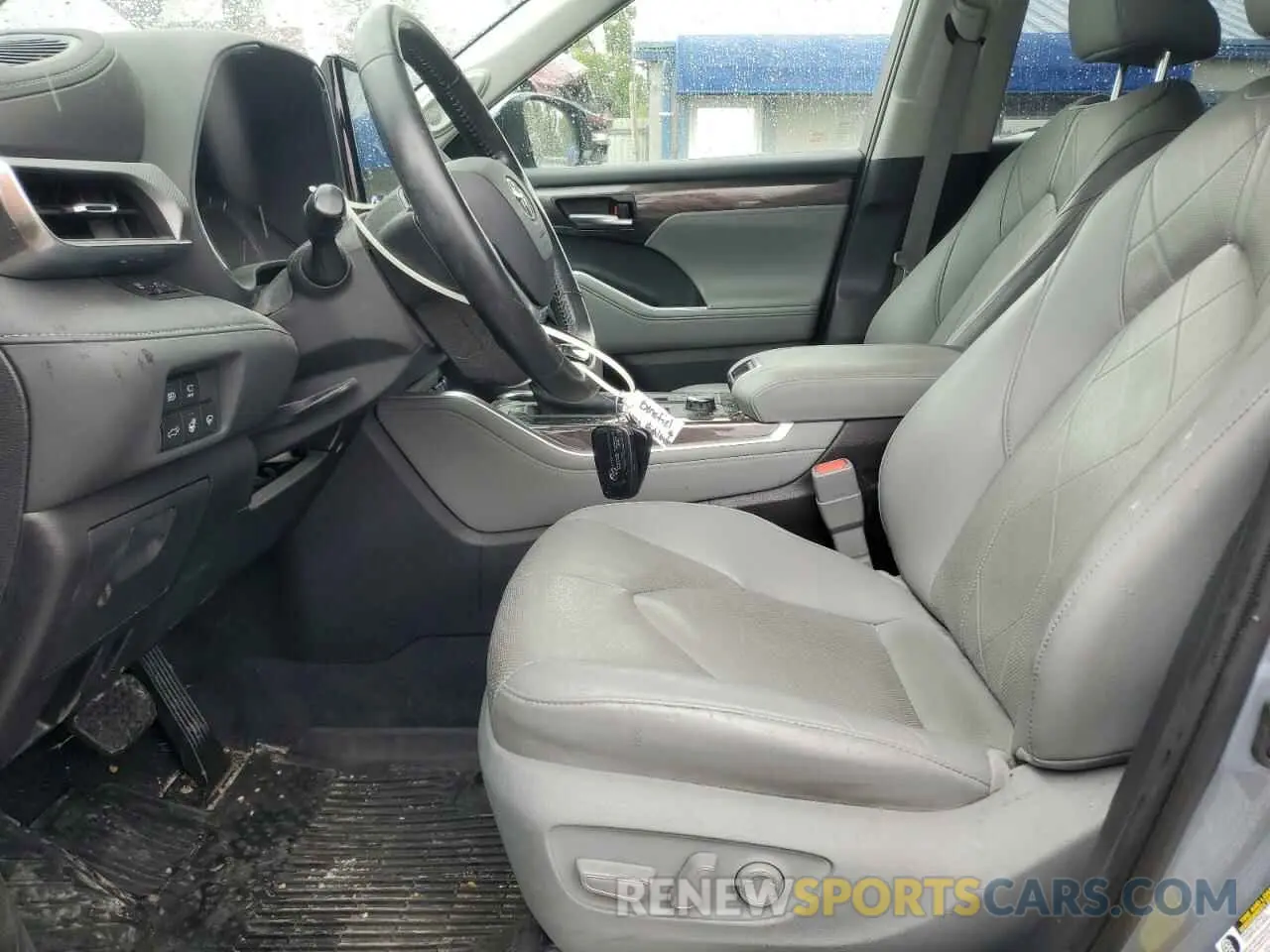 7 Фотография поврежденного автомобиля 5TDFZRBH9LS050744 TOYOTA HIGHLANDER 2020