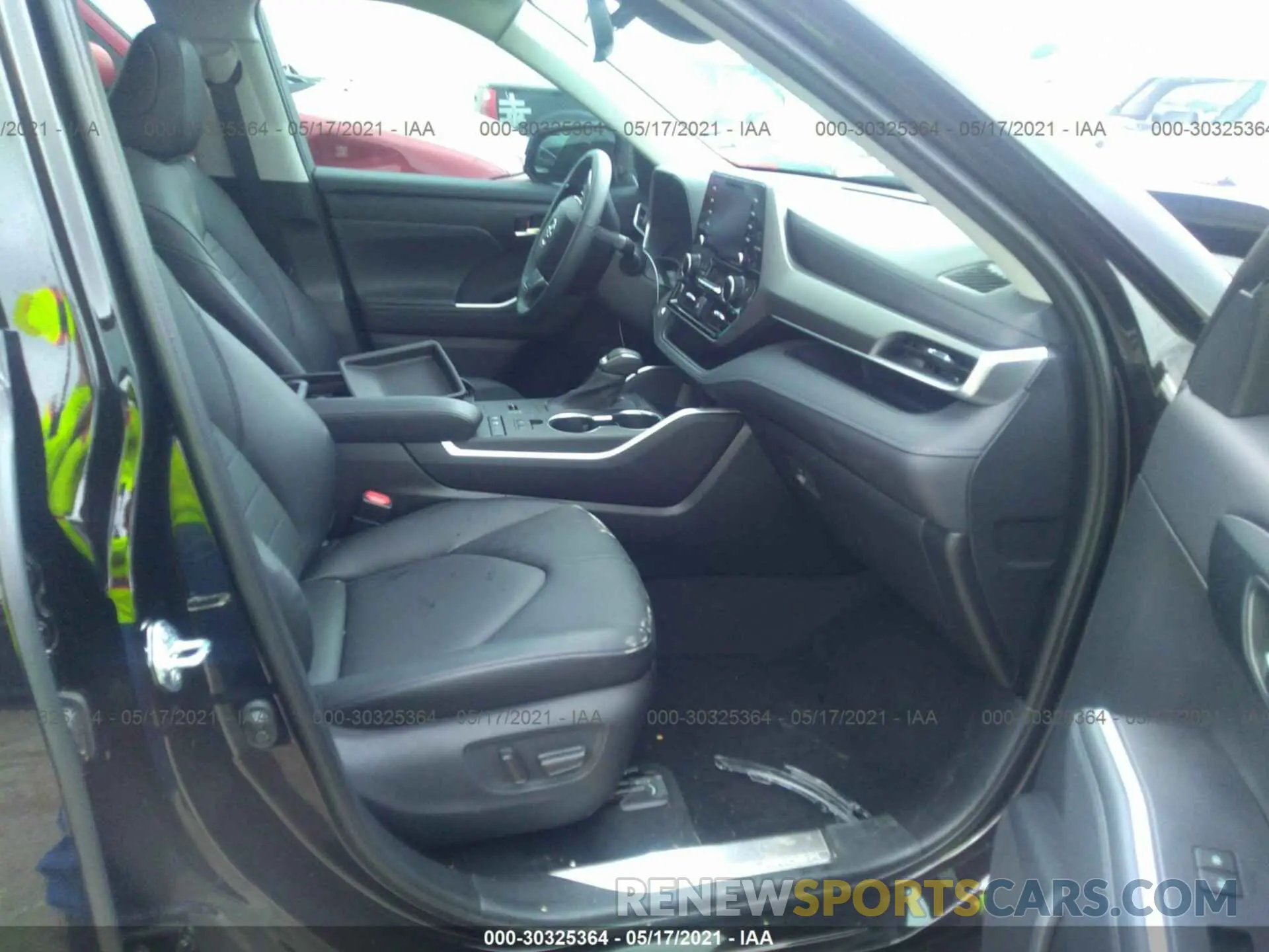 5 Photograph of a damaged car 5TDGARAH0LS003535 TOYOTA HIGHLANDER 2020