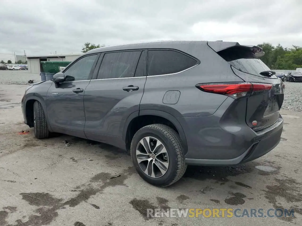 2 Photograph of a damaged car 5TDGARAH2LS500540 TOYOTA HIGHLANDER 2020